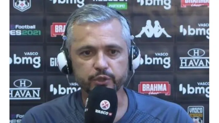 Alexandre Grasseli demonstra confiança em classificação do Vasco após empate