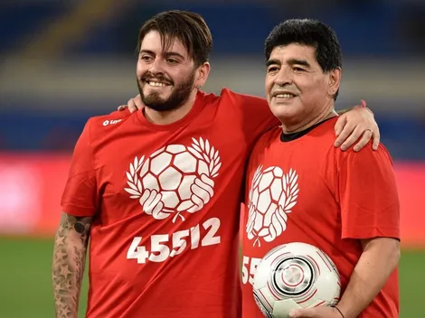 Doente, filho de Diego Maradona não comparece ao velório do pai