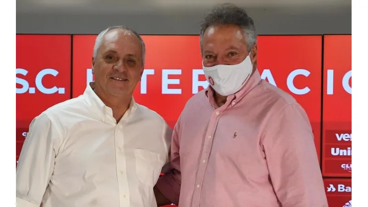 Abel já está pressionado no Colorado — Foto: Ricardo Duarte/Internacional