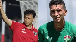 Montagem/Fotos: Rubens Chiri / saopaulofc.net/Divulgação e Lucas Merçon/Fluminense F.C./Divulgação