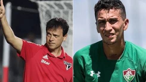 Montagem/Fotos: Rubens Chiri / saopaulofc.net/Divulgação e Lucas Merçon/Fluminense F.C./Divulgação