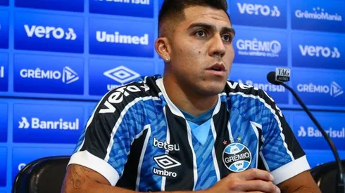 Pinares vive a expectativa de reestrear na Libertadores pelo Grêmio