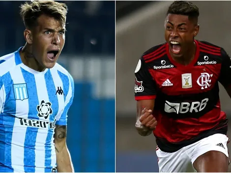 Com um a menos, Flamengo segura empate com o Racing e decide vaga nas quartas de final da Libertadores em casa