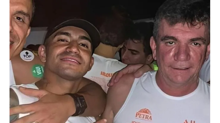 Dudu e Andrés foram vistos juntos no carnaval - Foto: Reprodução/Instagram.