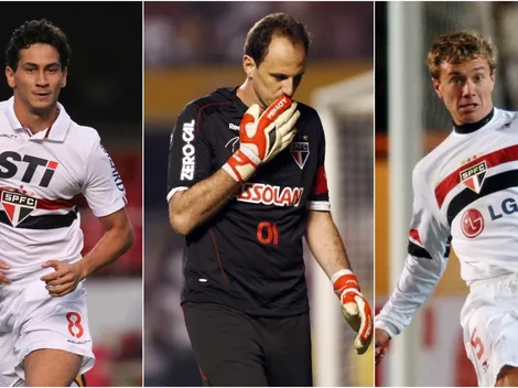 Os 25 melhores jogadores da década do São Paulo