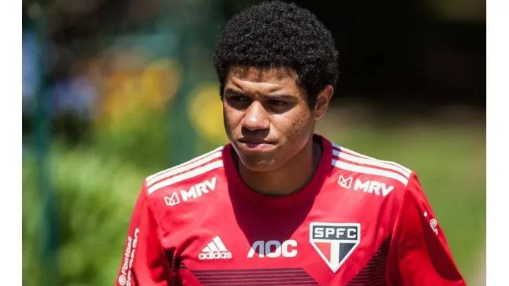 Jovem esteve na mira do Tricolor carioca - Foto: Rubens Chiri/São Paulo FC.