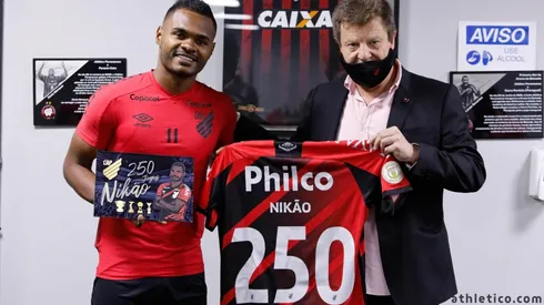 Foto: José Tramontin/Site Oficial do Athletico/Divulgação