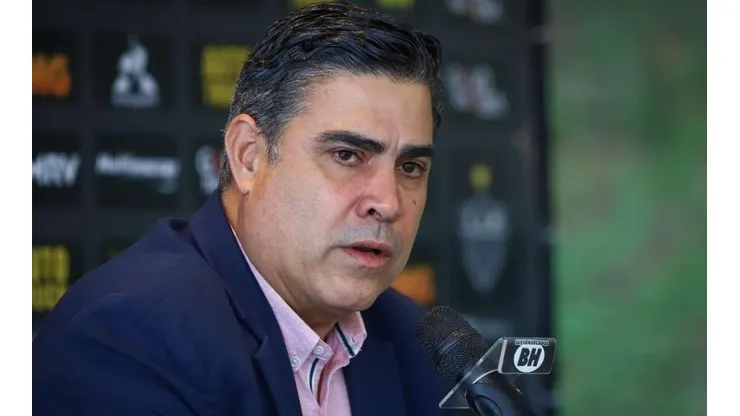 Presidente atualizou valor do elenco no Atlético - Foto: Pedro Souza/Atlético.