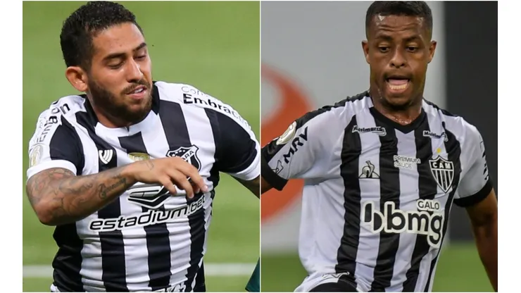 Ceará x Atlético-MG ficam frente a frente neste domingo (21), pelo Brasileirão