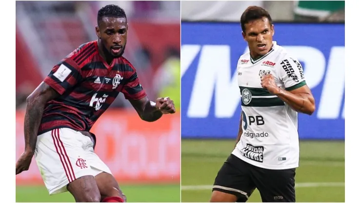 Flamengo x Coritiba, se enfrentam neste sábado.