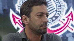 Duílio confirmou a saída do jogador - Foto: Daniel Augusto Jr/Corinthians.