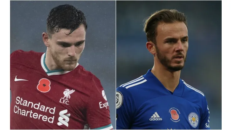 Liverpool x Leicester se enfrentam neste domingo (22), às 16h15. (Foto: Getty Images)