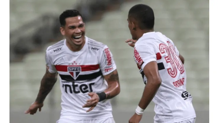 Luciano e Brenner estão em alta no Tricolor - Foto: Rubens Chiri/São Paulo FC.