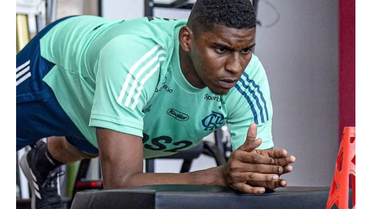 Hugo também se envolveu na polêmica - Foto: Alexandre Vidal/Flamengo.