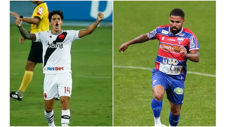 Vasco x Fortaleza entram em campo pelo Brasileirão. (Foto: Getty Images)