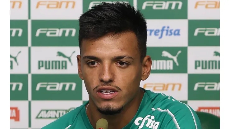 Gabriel Menino é destaque no Palmeiras. Cesar Greco/Palmeiras