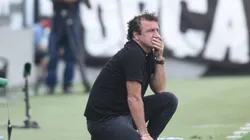 Cuca durante jogo no Brasileirão — Foto: Ivan Storti/Santos FC
