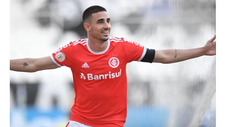 Thiago Galhardo deve ficar à disposição. Divulgação/Inter