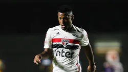 Luan com a camisa do São Paulo — Foto: Getty Images