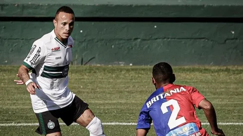 Robinho agrada o Coxa. Divulgação