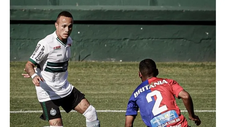 Robinho agrada o Coxa. Divulgação