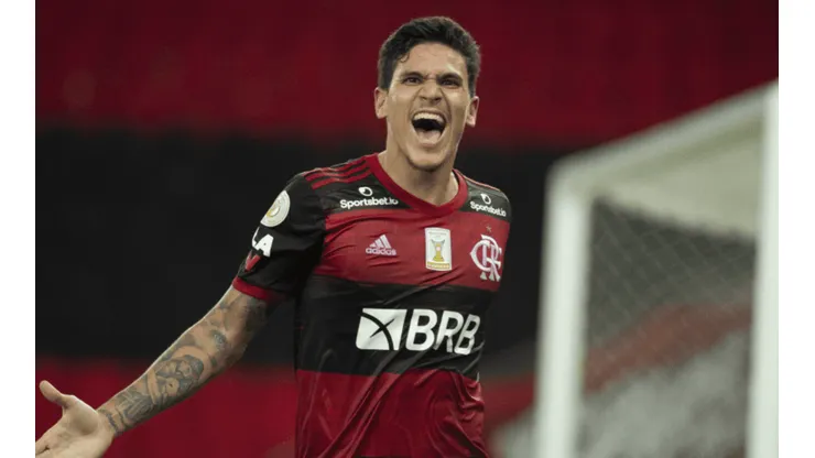 Pedro faz sucesso no Mengão — Foto: Alexandre Vidal / Flamengo