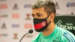 Arrascaeta é um dos craques no elenco do Mengão — Foto: Alexandre Vidal / Flamengo