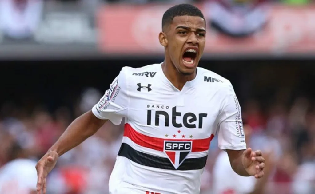 Brenner foi relevado pelo SPFC, em 2017. Foto: Rubens Chiri/São Paulo FC.