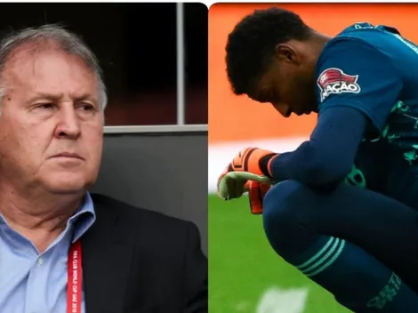 Zico não perdoa falha de Hugo Souza: "Joga de atacante na pelada"