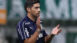 Abel rasgou elogios ao meia. Cesar Greco/Palmeiras