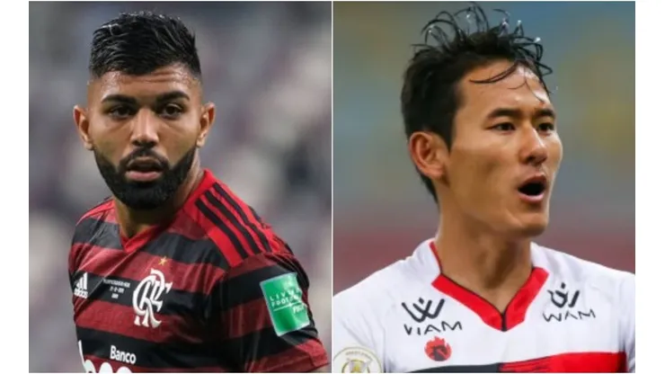 Flamengo x Atlético-GO. (Foto: Getty Images)