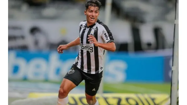 Alan Franco testou positivo. BRUNO CANTINI/ATLÉTICO-MG