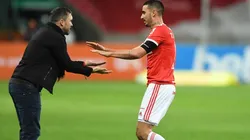 Galhardo desabafa e fala sobre saída de Coudet do Inter