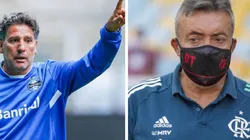 Treinador gremista enviou mensagem ao gringo.