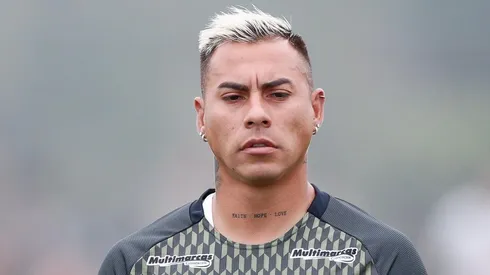 Vargas no treino do Galo — Foto: Bruno Cantini / Agência Galo / Atlético