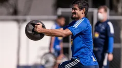 Insatisfeito com o empate do Cruzeiro, Ramon comemora dias livres para treinar