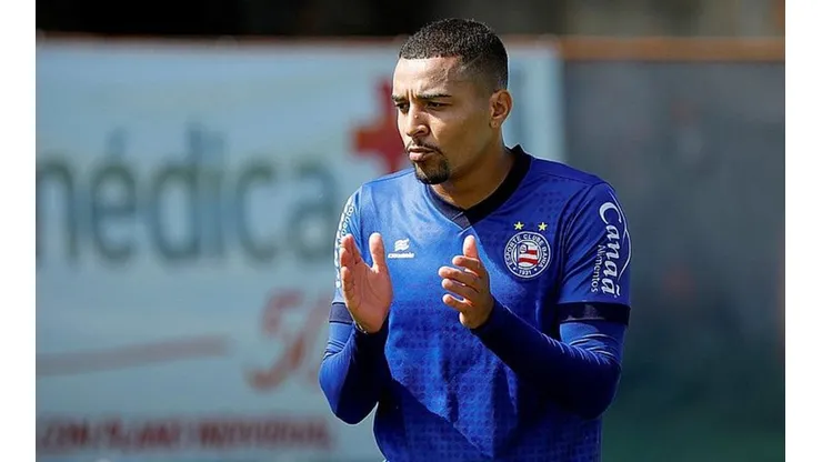 Gregore volta ao time. Felipe Oliveira / Divulgação / EC Bahia