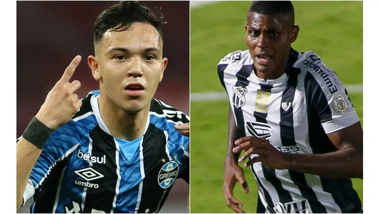 Grêmio x Ceará medem forças neste sábado, pelo Brasileirão