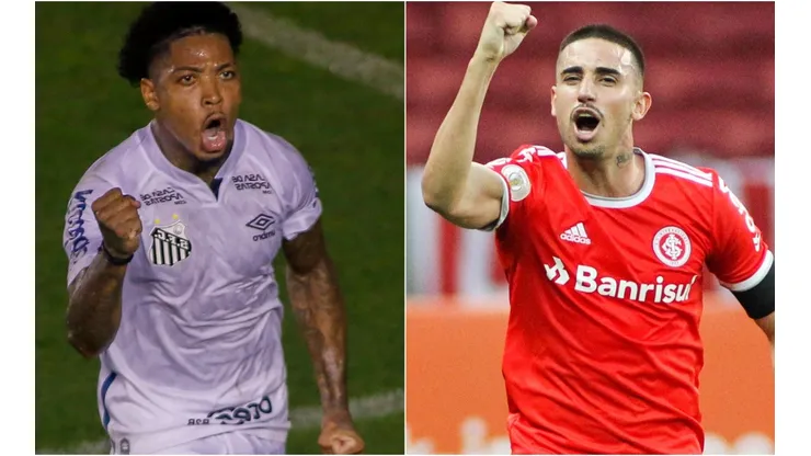 Santos x Internacional medem forças neste sábado (14), pelo Brasileirão