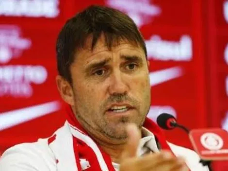 Em coletiva, Coudet fala pela primeira vez do interesse do Celta-ESP