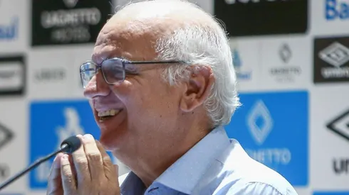 Romildo Bolzan Júnior é o atual presidente do Imortal — FOTO: LUCAS UEBEL/GREMIO FBPA