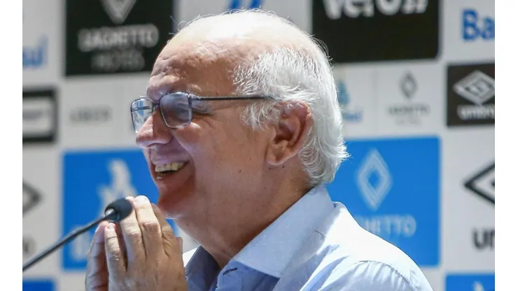 Romildo Bolzan Júnior é o atual presidente do Imortal — FOTO: LUCAS UEBEL/GREMIO FBPA