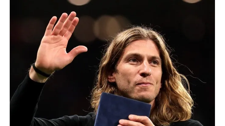 Filipe Luís é um grande líder no elenco Rubro-Negro — Foto: Getty Images
