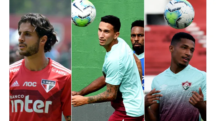 Montagem/Fotos: Divulgação/São Paulo e Mailson Santana/Fluminense FC/Divulgação