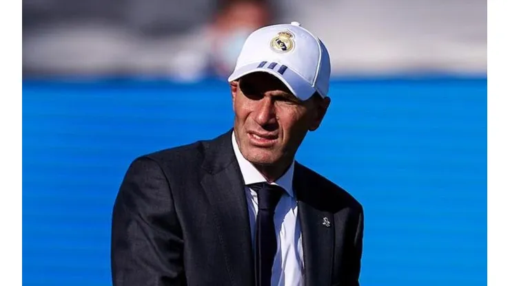 Zidane já declarou que acha o centroavante muito bom jogador — Foto: Getty Images