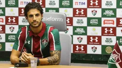 Hudson manifesta o desejo de continuar no Fluminense