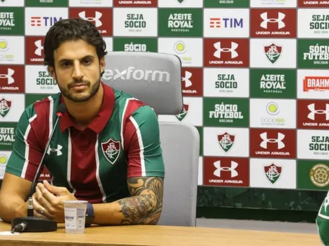 Hudson manifesta o desejo de continuar no Fluminense