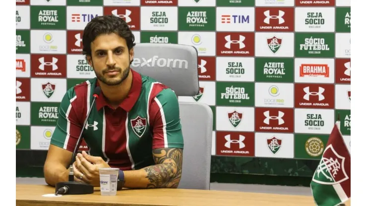Hudson manifesta o desejo de continuar no Fluminense