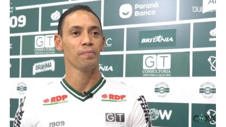 Rodrigo Santana traça planos para fazer Ricardo Oliveira despontar no Coritiba