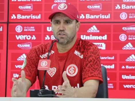 Coudet projeta rodízio no Inter: "Vamos tratar de poupar jogadores"